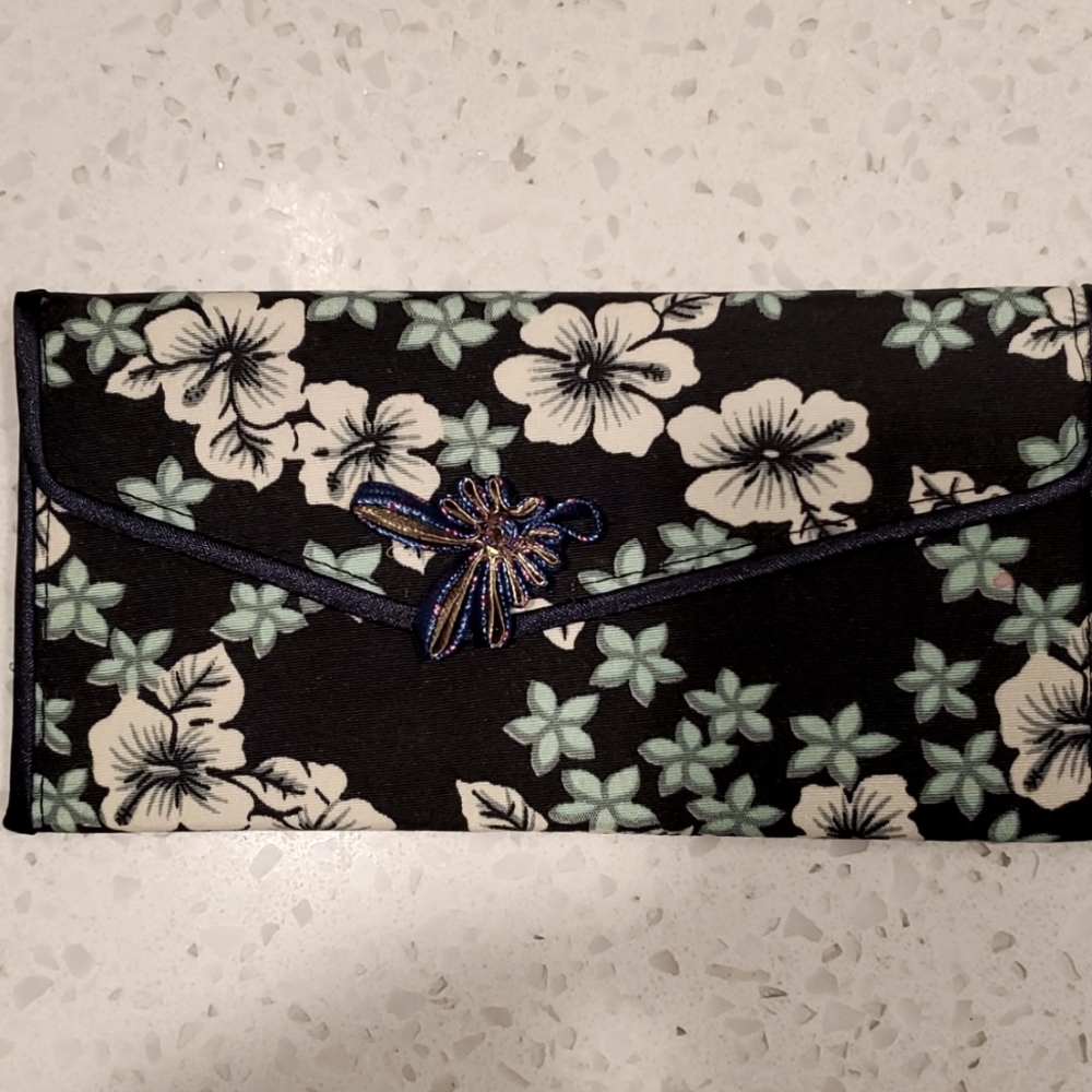 Hawaiian Print Wallet/Checkbook